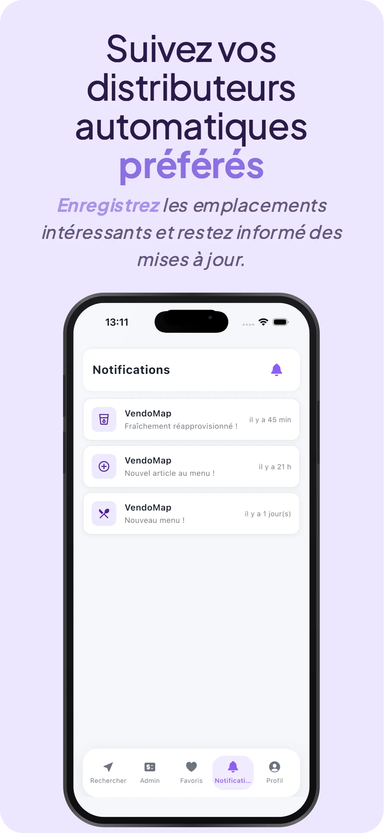 Restez informé des mises à jour